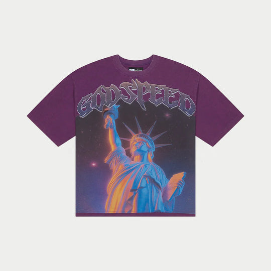 GODSPEED Purple City Tee Purple