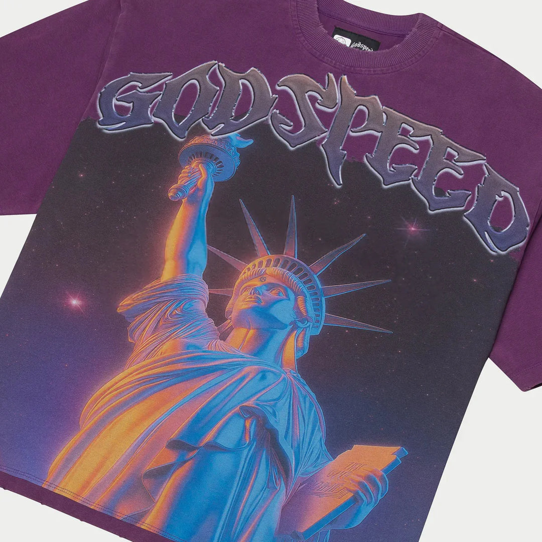 GODSPEED Purple City Tee Purple