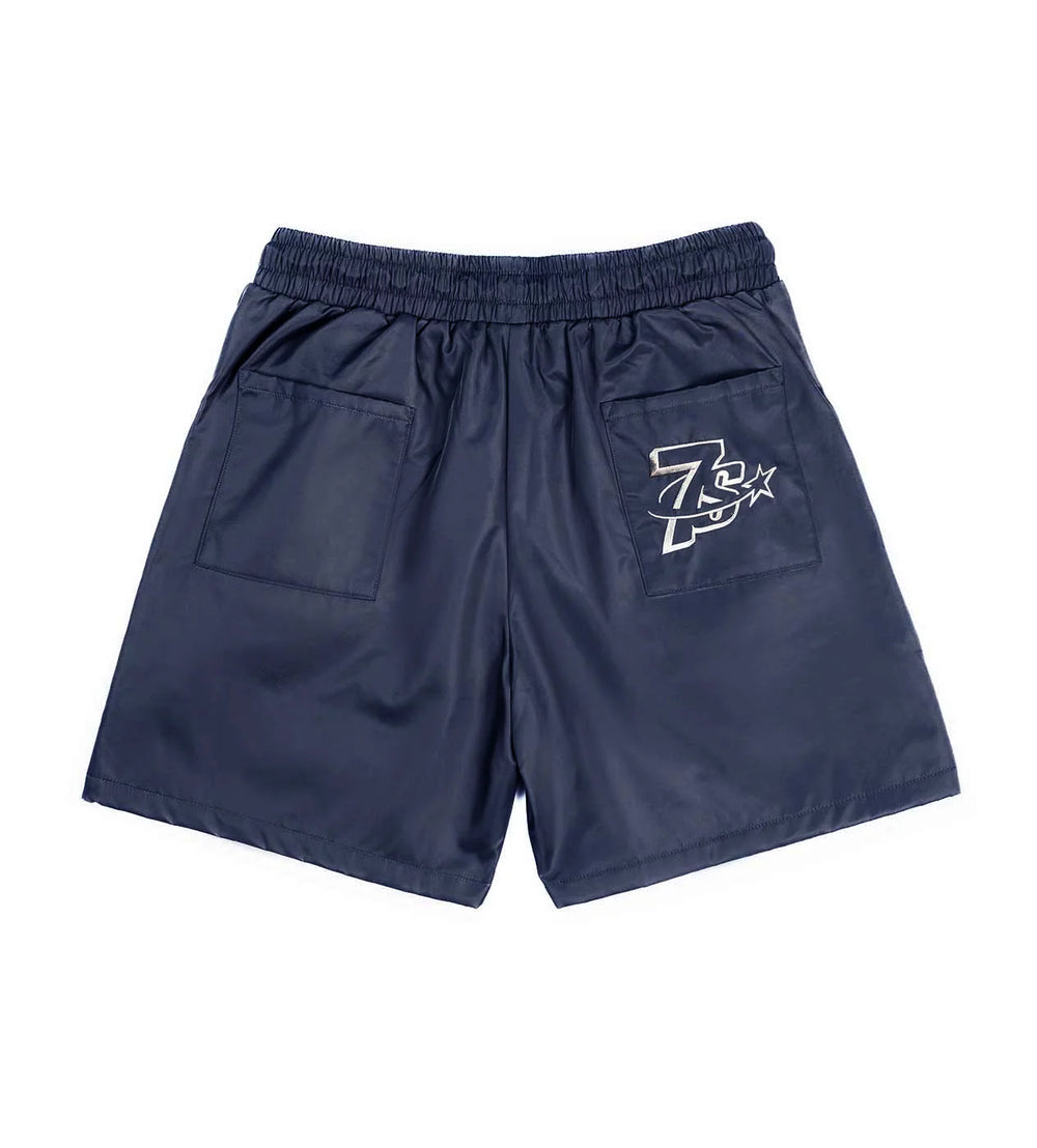 TRIPLE SEVENS NYLON SHORTS NAVY
