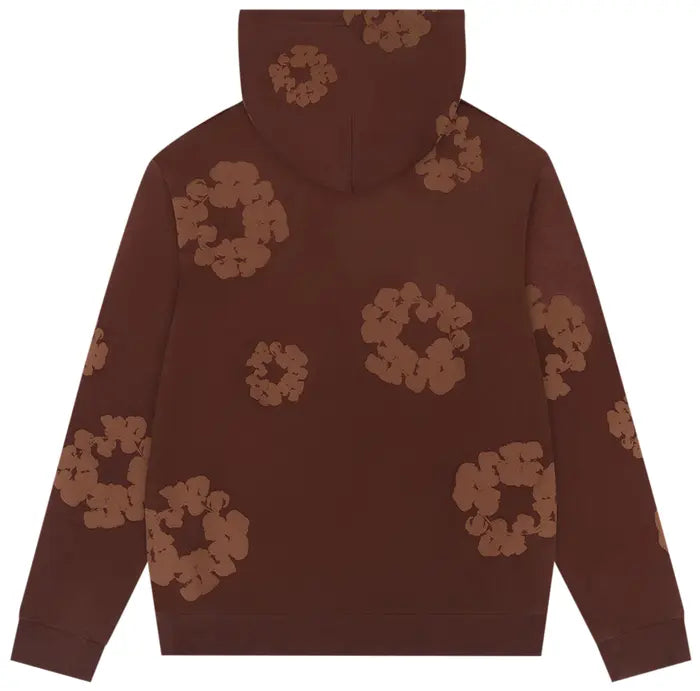 Denim Tears Mono Cotton Wreath Hoodie Brown
