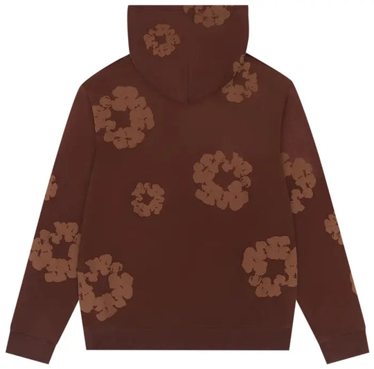 Denim Tears Mono Cotton Wreath Hoodie Brown