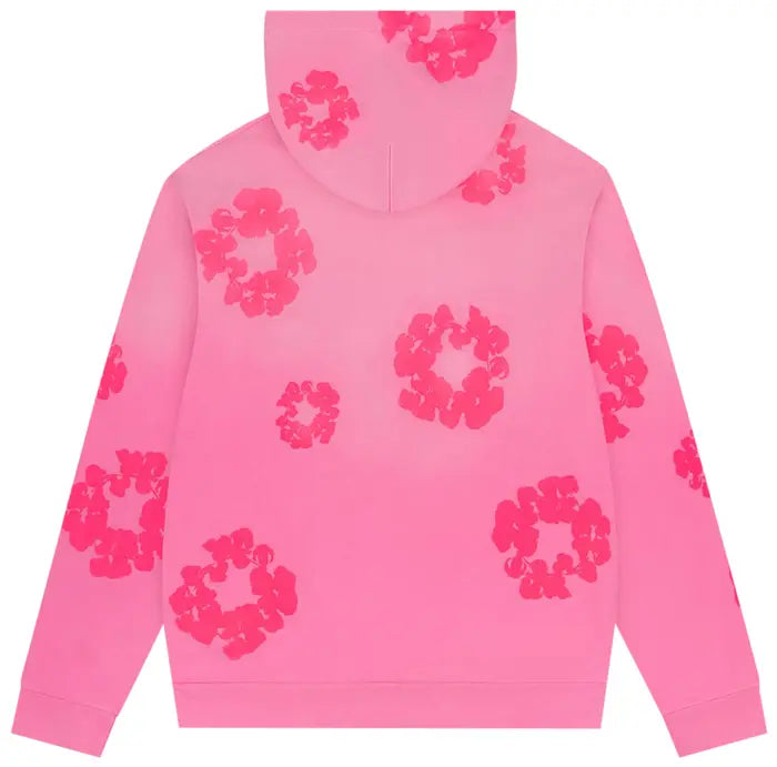 Denim Tears Mono Cotton Wreath Hoodie Pink