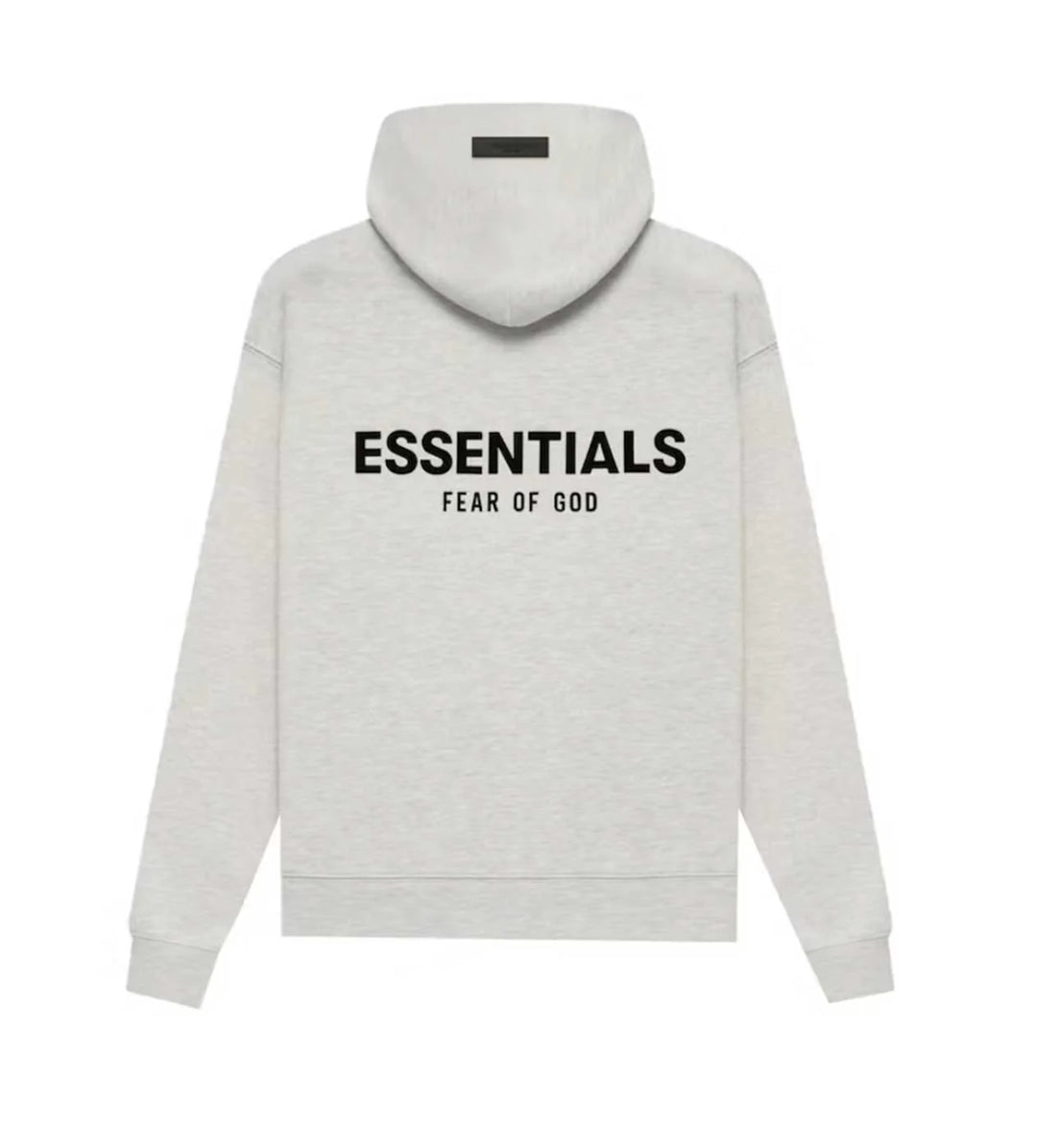 ESSENTIALS LIGHT OATMEAL HOODIE