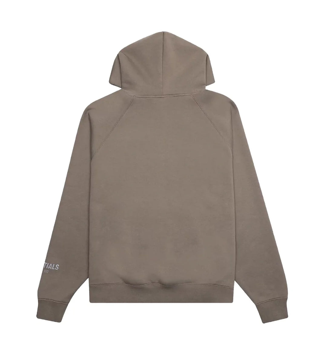 ESSENTIALS TAUPE FRONT LOGO HOODIE