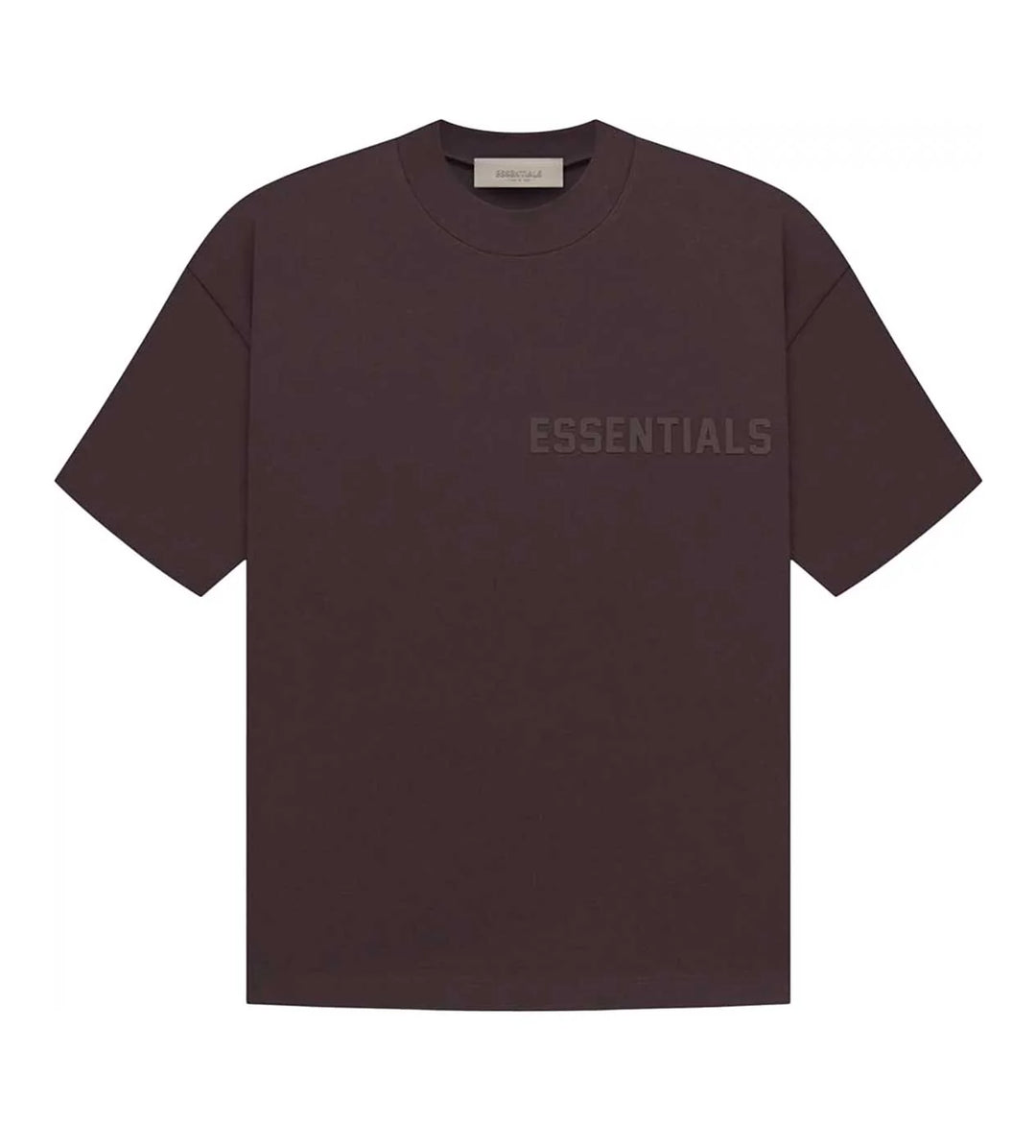 ESSENTIALS PLUM TEE