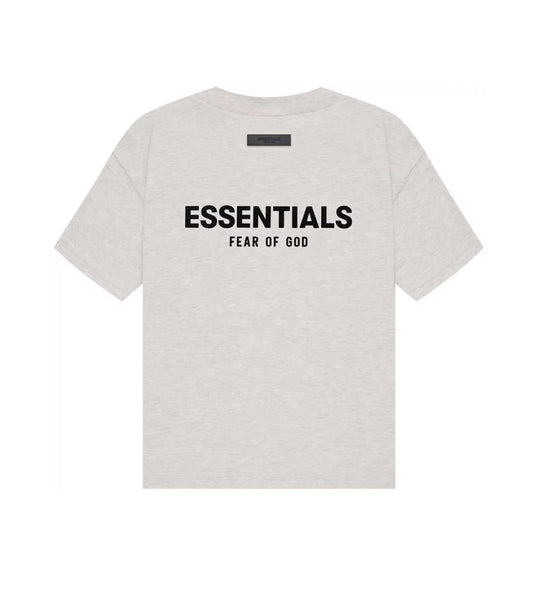 ESSENTIALS LIGHT OATMEAL TEE