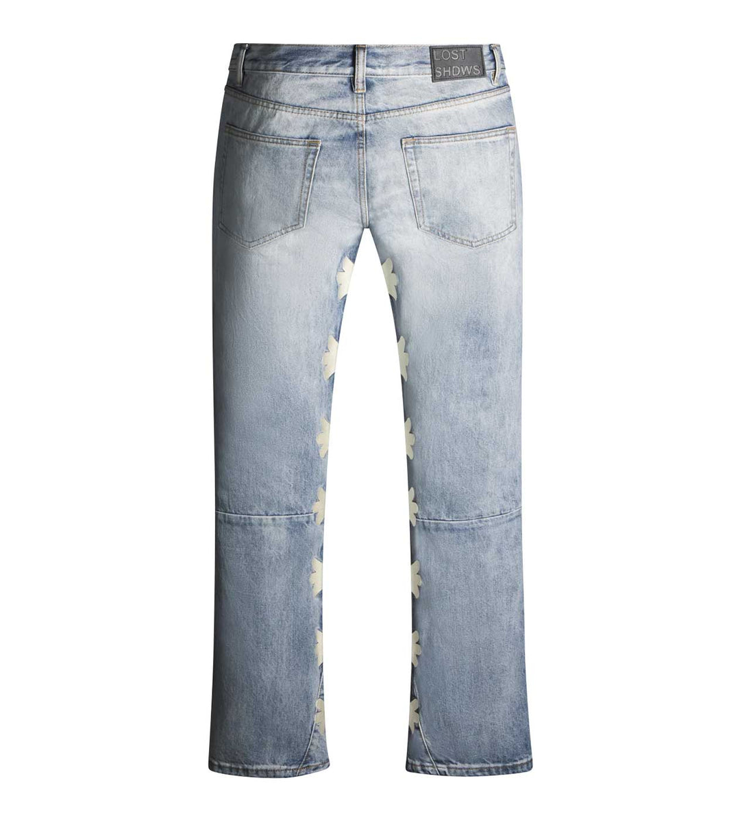 Lost Shdws Denim Pant Blue/Bone