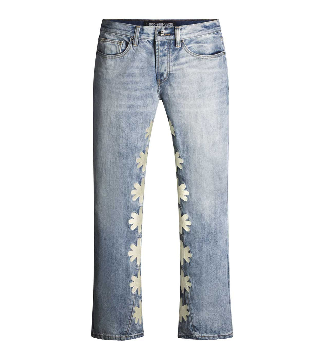 Lost Shdws Denim Pant Blue/Bone