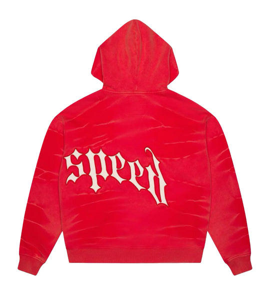 Godspeed OG Logo Sweatsuit V2 Red Tie-Dye