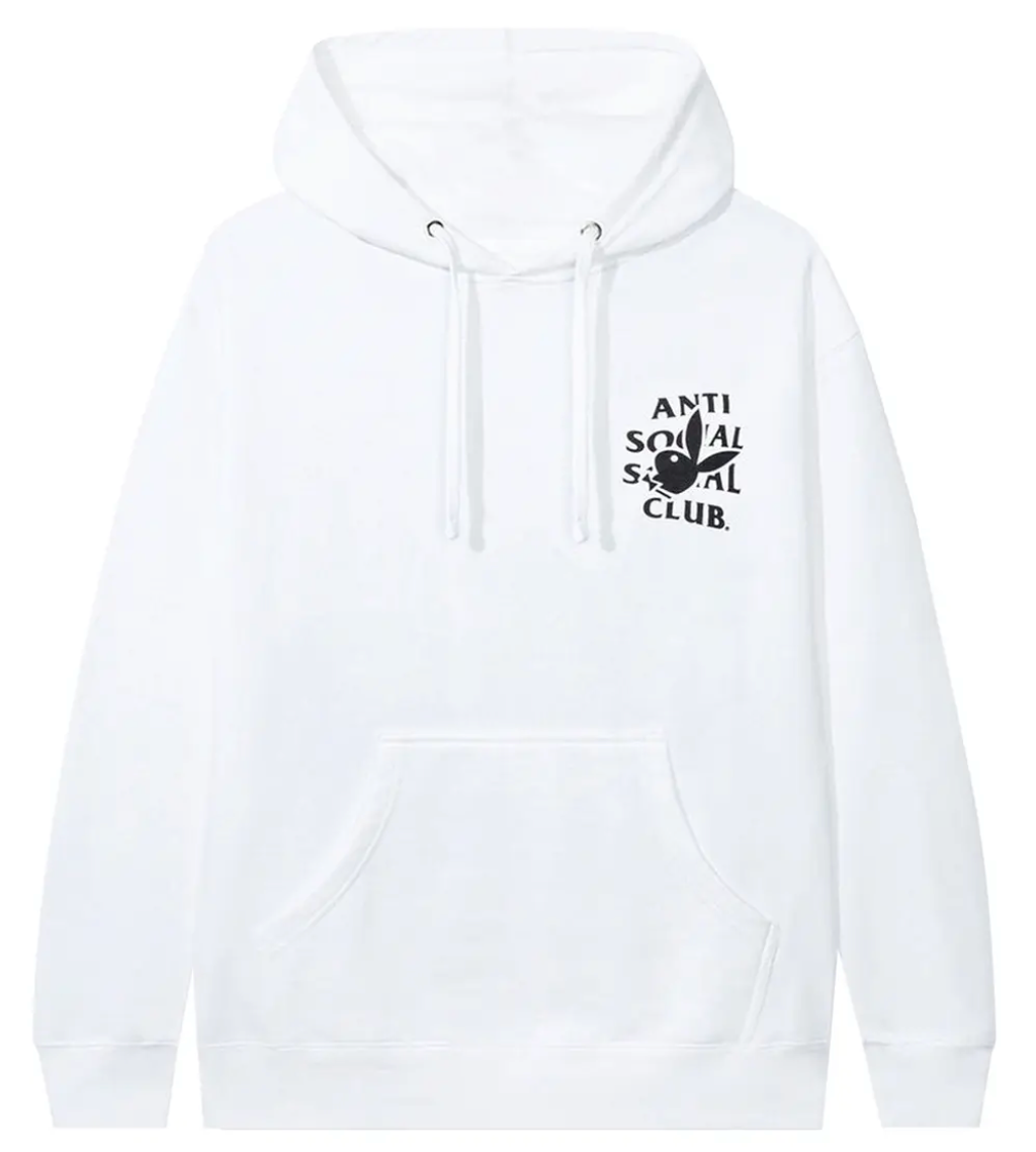 ASSC Playboy Hoodie White