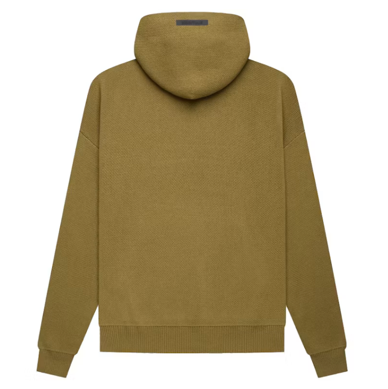 ESSENTIALS AMBER KNIT HOODIE