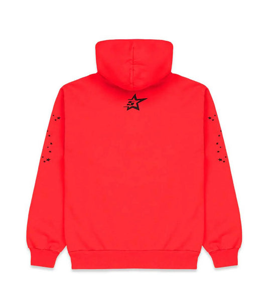 Sp5der P*nk Hoodie V2 Red