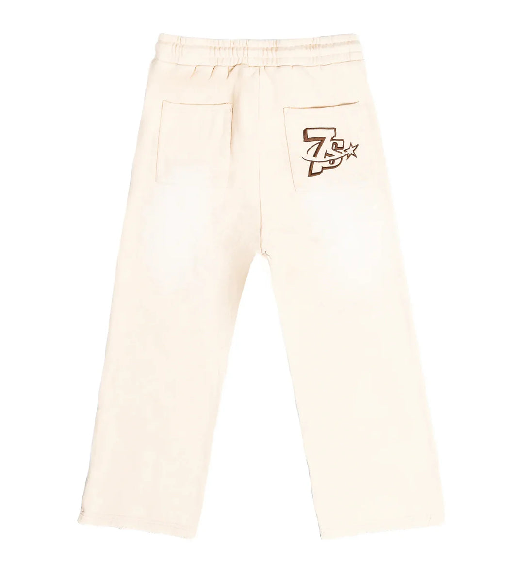 Triple Sevens All Star Sweatpants Cream/Brown