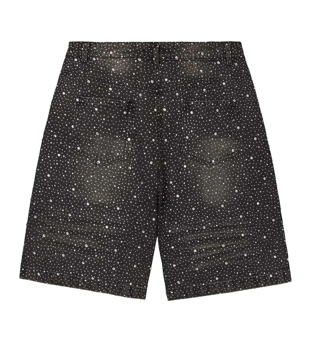 VALE FOREVER RAINSTORM JORTS BLACK