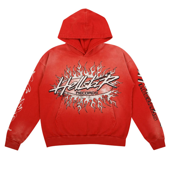 Hellstar Records Hoodie Red