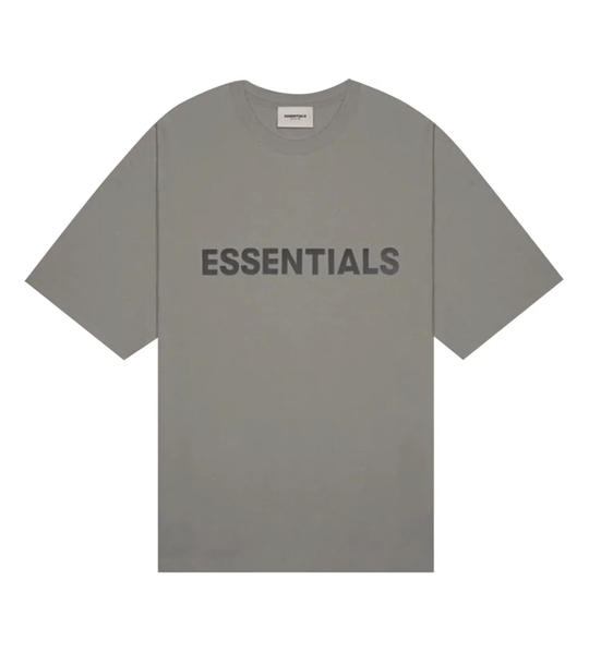 Essentials Cement Front Logo Tee