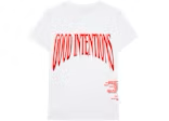 VLONE GOOD INTENTION DEAD WHITE TEE