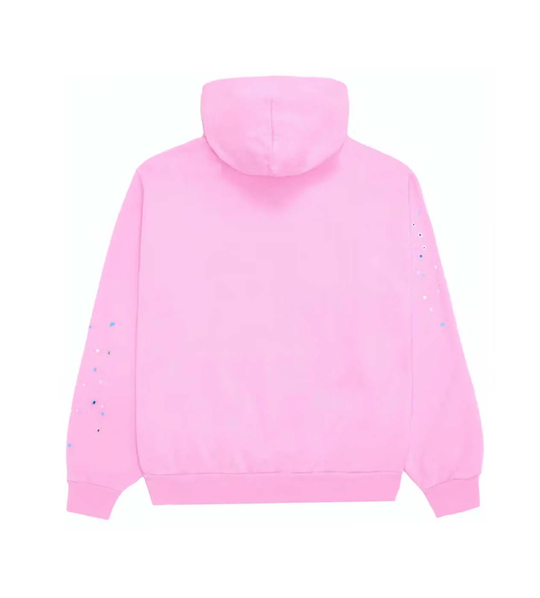 SP5DER PINK OG WEB HOODIE