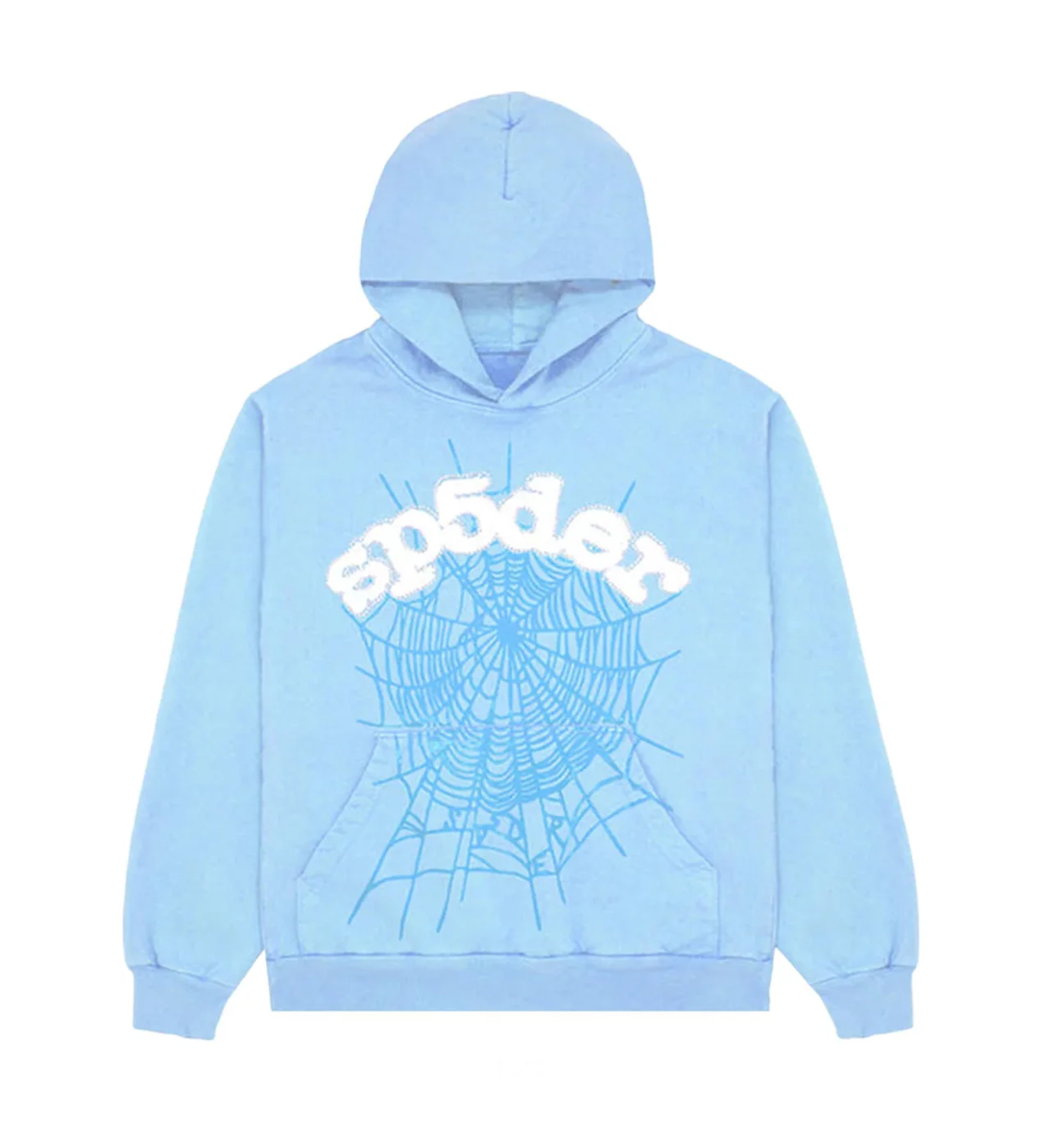 SP5DER SKY BLUE WEB HOODIE