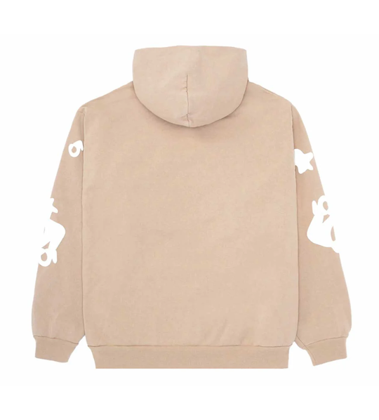 SP5DER BELUGA TAN HOODIE