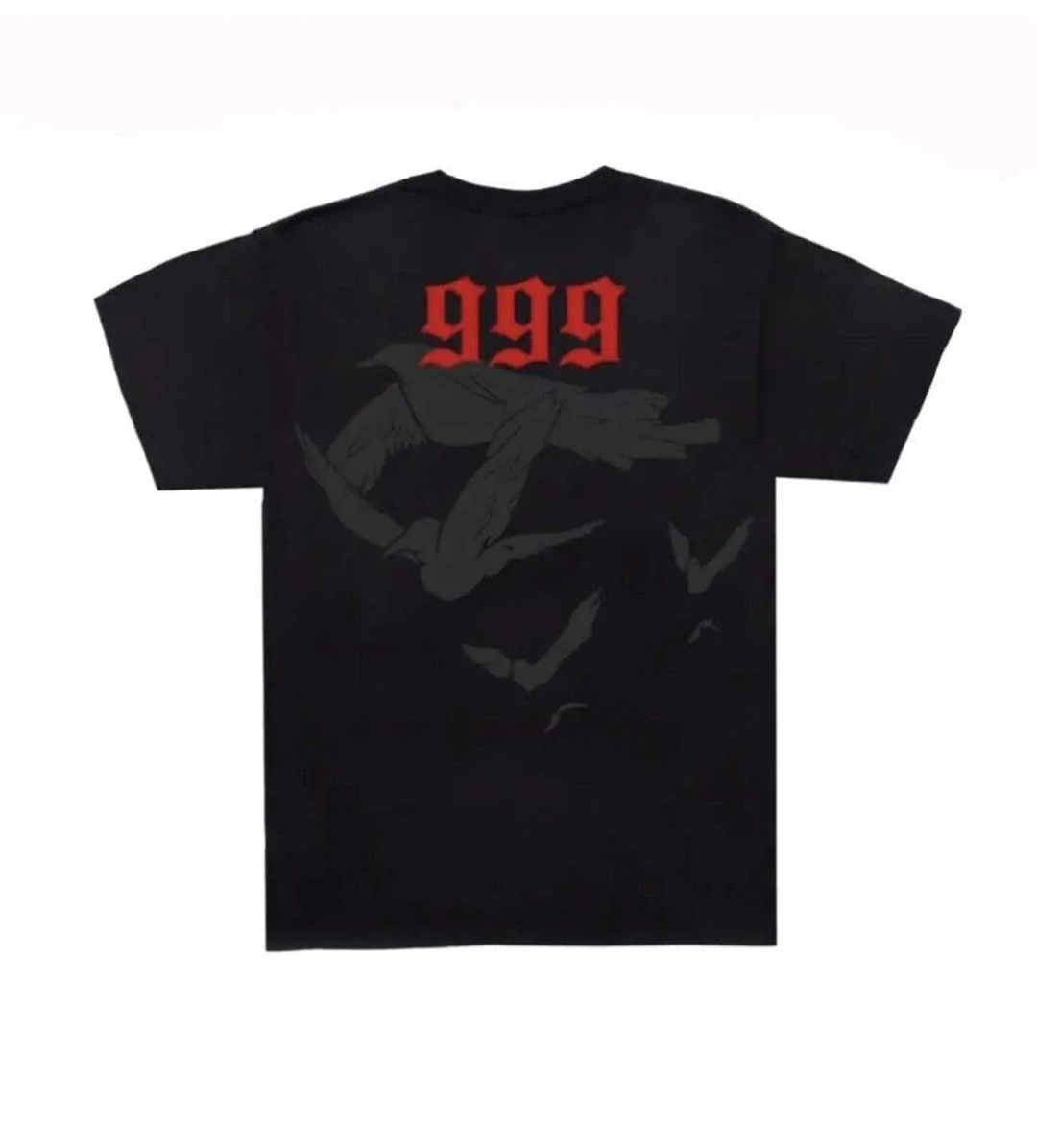 REVENGE DOVE TEE BLACK/RED