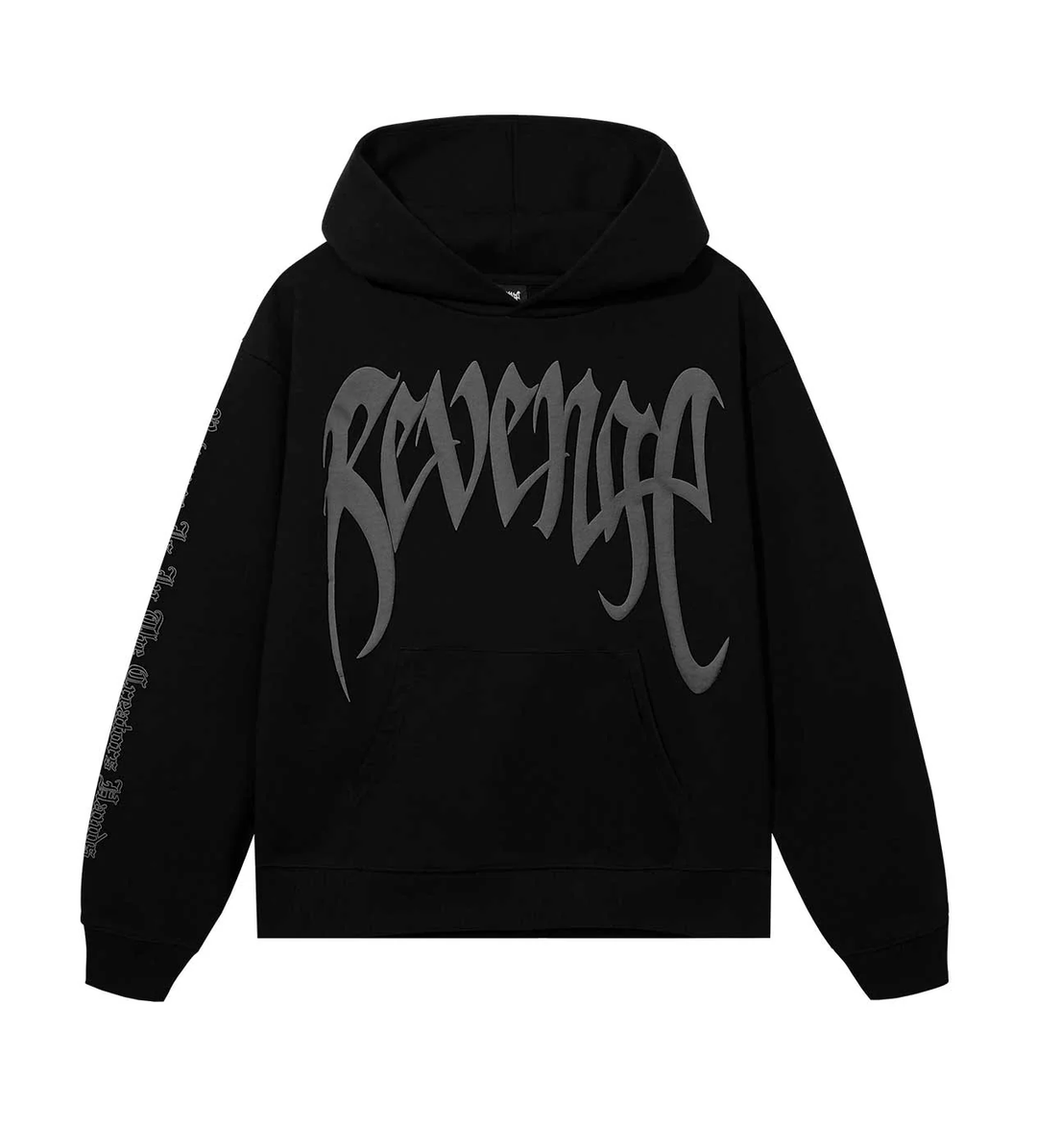 REVENGE X KILL HOODIE BLACK/BLACK