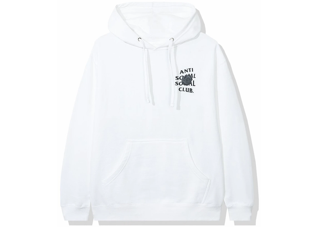 ASSC WHITE BAT EMOJI HOODIE