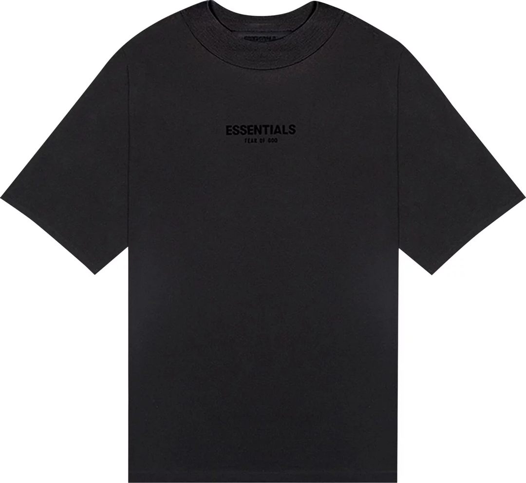 ESSENTIALS JET BLACK TEE