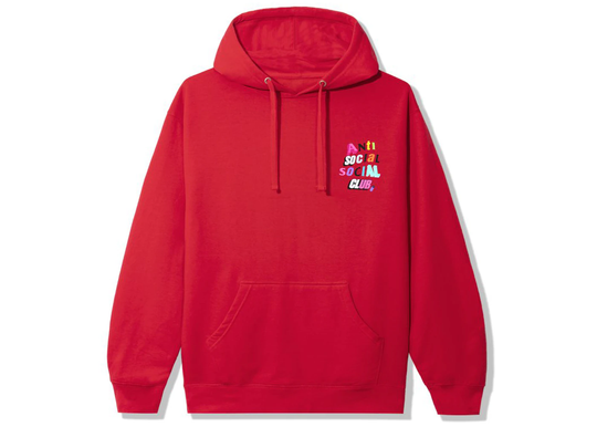 ASSC THE REAL ME HOODIE RED