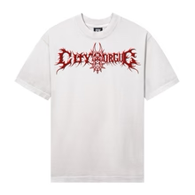 REVENGE METAL TOUR TEE CEMENT/RED