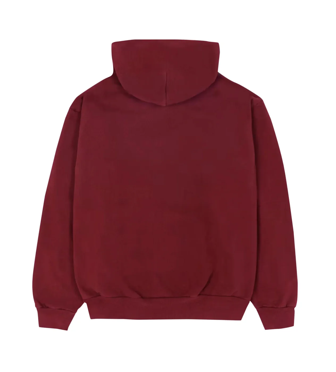 SP5DER LOGO MAROON WEB HOODIE