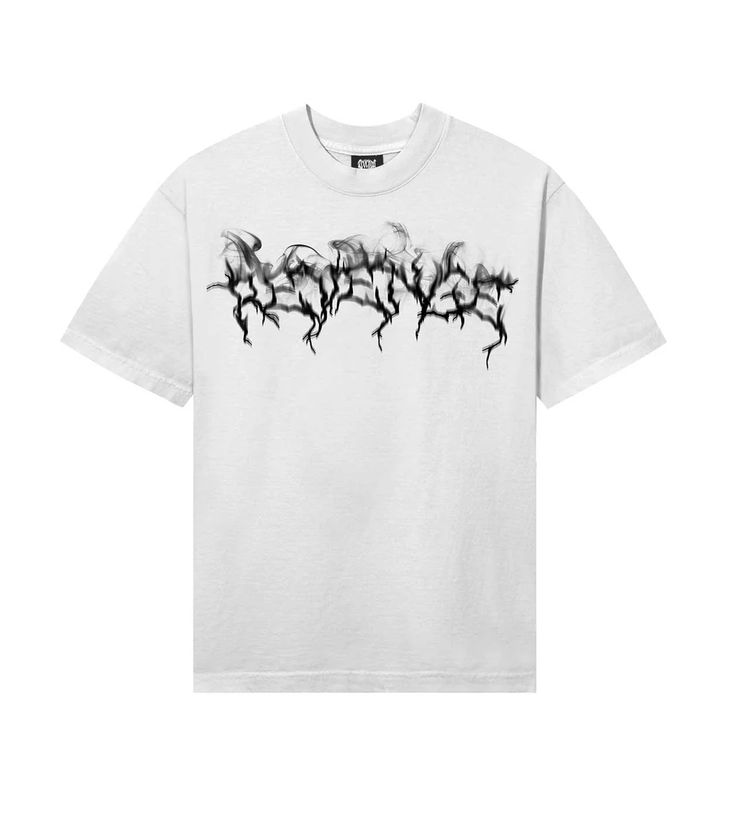 REVENGE SMOKE LIGHTNING WHITE TEE