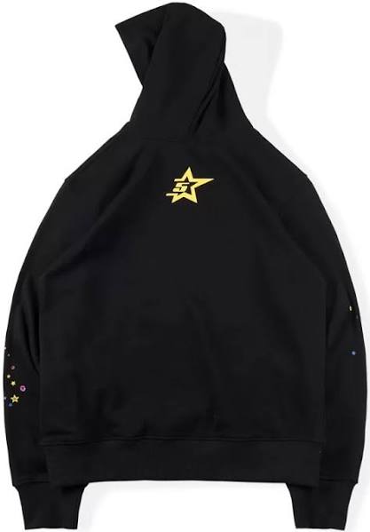 SP5DER P*NK BLACK/PINK V2 HOODIE