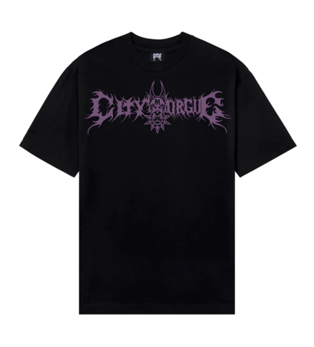 REVENGE METAL TOUR BLACK/PURPLE TEE