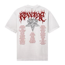 REVENGE METAL TOUR TEE CEMENT/RED