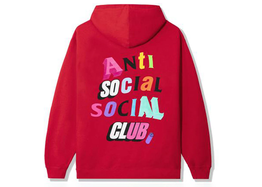 ASSC THE REAL ME HOODIE RED