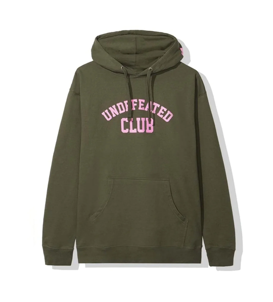 ASSC UNDEFEATED CLUB HOODIE OLIVE