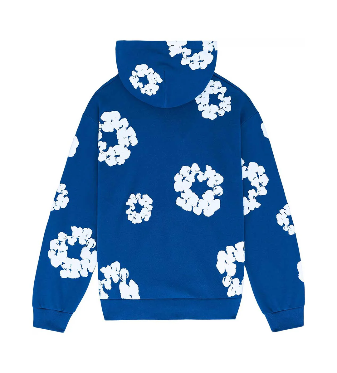 Denim Tears Cotton Wreath Hoodie Blue