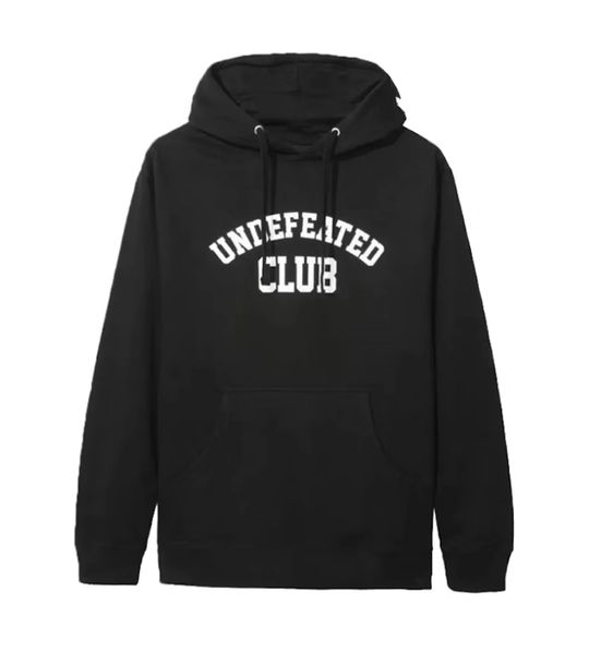 ASSC UNDEFEATED CLUB BLACK HOODIE