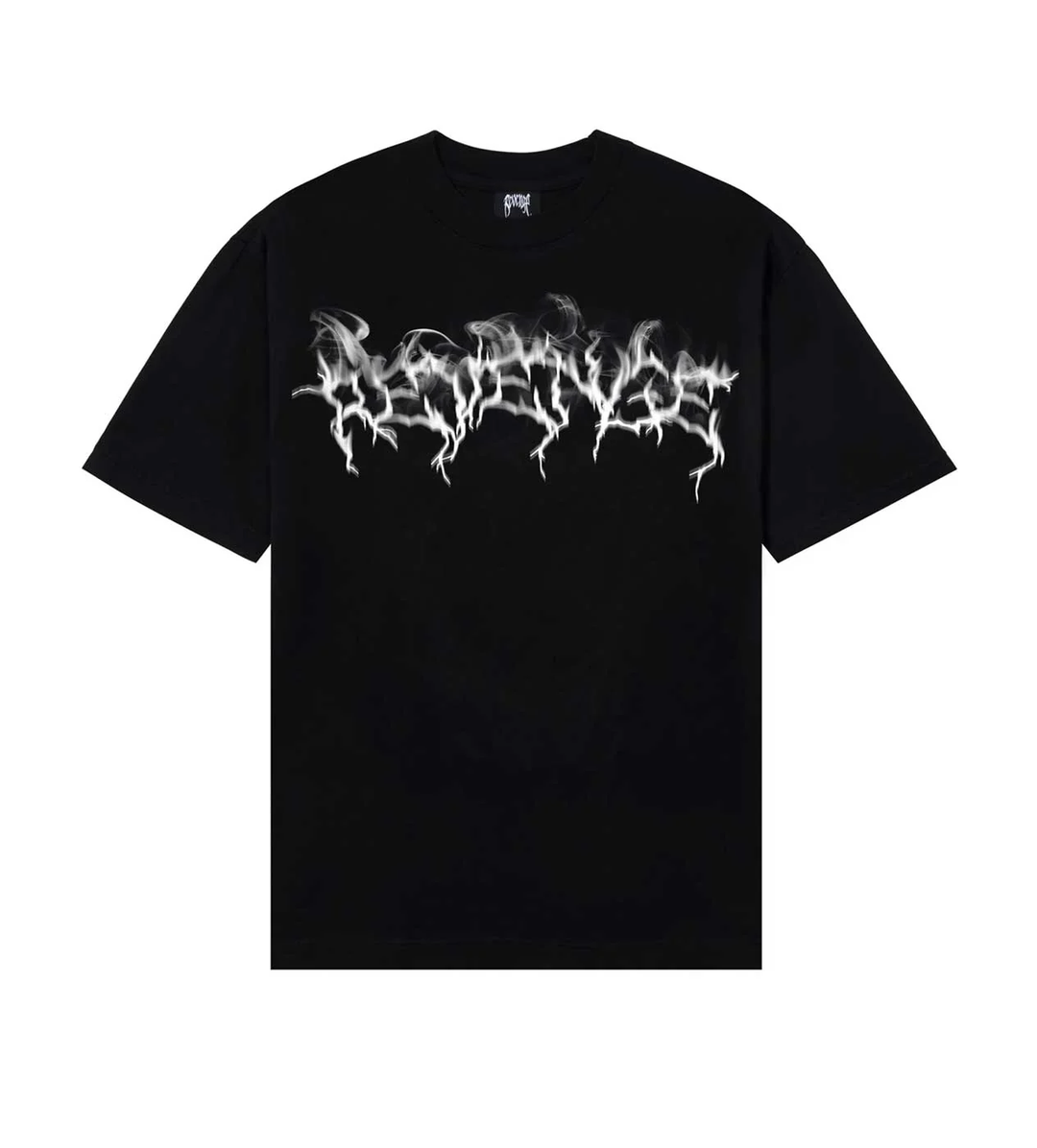 REVENGE SMOKE LIGHTNING BLACK TEE