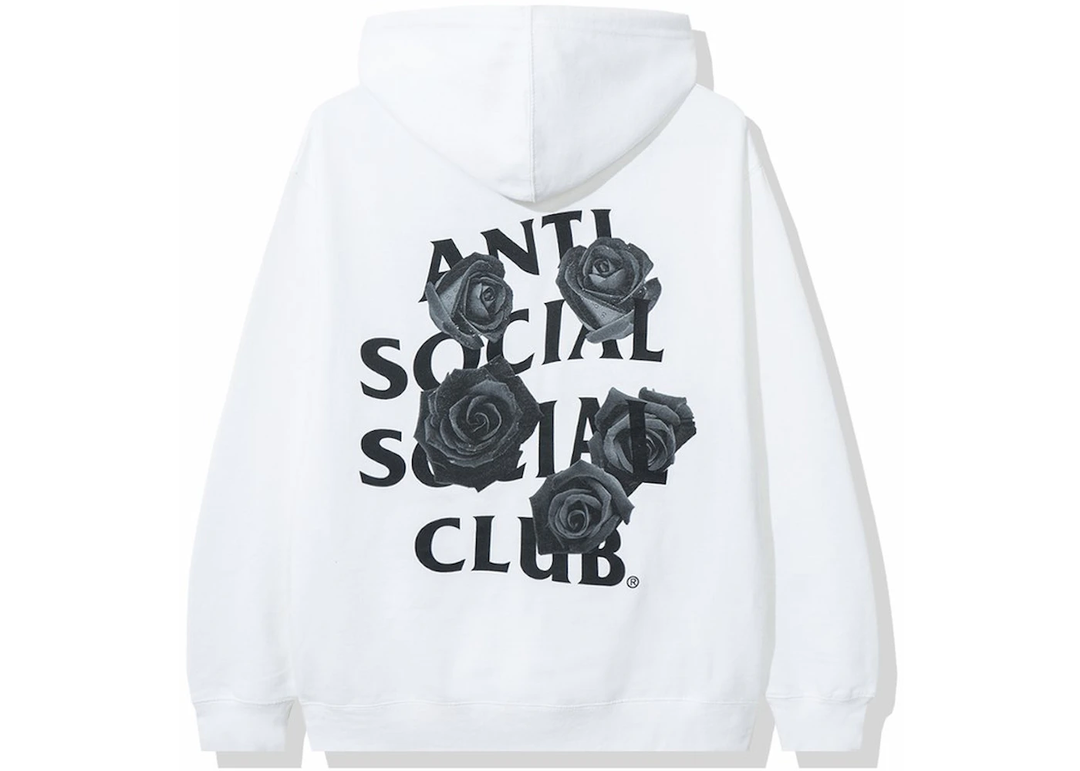 ASSC WHITE BAT EMOJI HOODIE