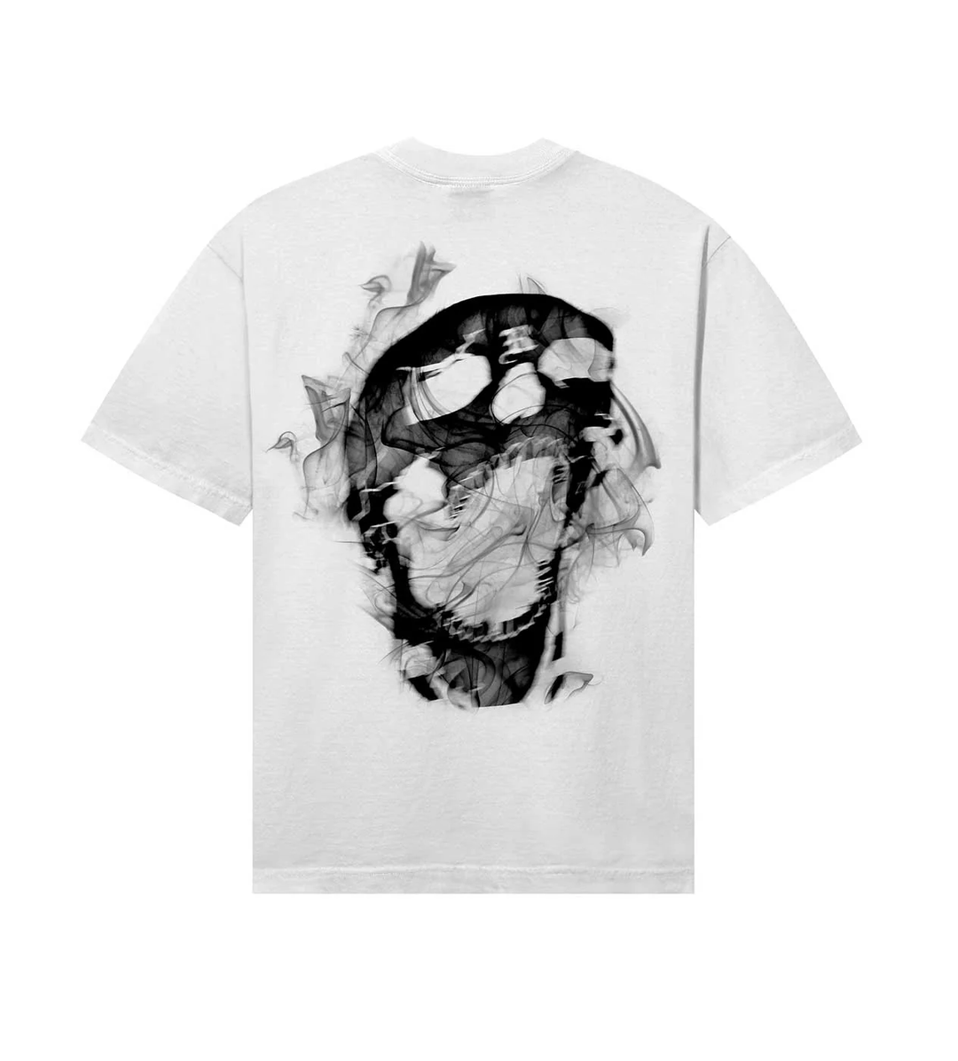 REVENGE SMOKE LIGHTNING WHITE TEE