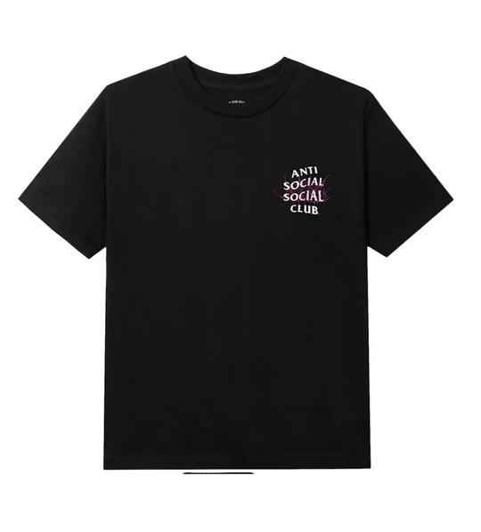 ASSC WEBS OF LIE BLACK TEE