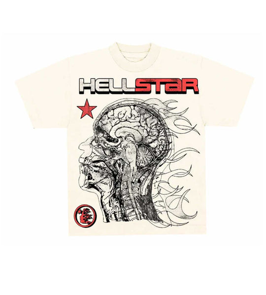 HELLSTAR STUDIOS HUMAN DEVELOPMENT CREAM TEE