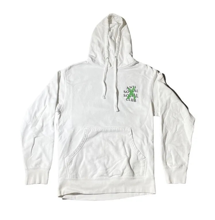 ASSC CANCELLED HOODIE WHITE GREEN